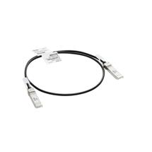 Aruba R9D19A InfiniBand/fibre optic cable 1 m SFP+ Black, Silver