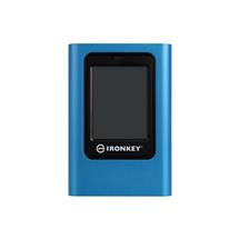 Kingston External Solid State Drives | Kingston Technology IronKey Vault Privacy 80 1920 GB Blue