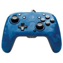 PDP Gaming Controllers | PDP Faceoff Deluxe+ Blue USB Joystick Analogue / Digital Nintendo