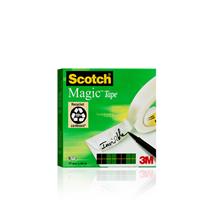 Scotch Magic Tape 810 Suitable for indoor use 66 m Fiber, Paper White