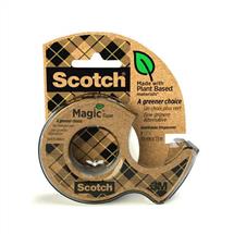Scotch Magic Tape Greener Choice 19mm x 15m with 1 Recycled Dispenser