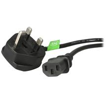 StarTech.com 3ft (1m) UK Computer Power Cable, BS 1363 to C13, 18AWG,