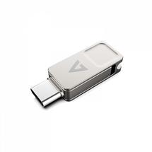 V7 VF3128GTC USB flash drive 128 GB USB TypeA / USB TypeC 3.2 Gen 1