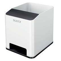 LEITZ Desk Tidies | Leitz Desk Top Storage pen/pencil holder Polystyrene Black, White