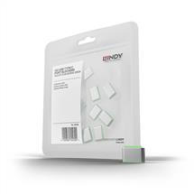 Lindy USB Type C Port Blockers (Without Key)  Pack of 10, Green.