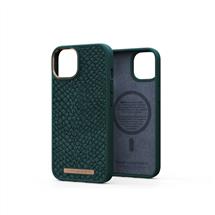 TELCO ACCESSORIES Salmon Leather Magsafe Case - | Njord byELEMENTS Salmon Leather Magsafe Case  iPhone 14  Green. Case