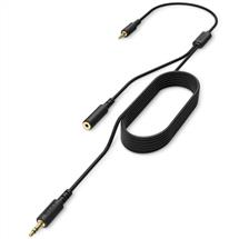 Audio Cables | NZXT ST-ACCC1-WW audio cable 2 m 2 x 3.5mm 3.5mm TRRS Black