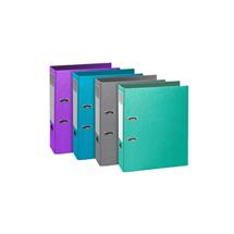 Teksto Lever Arch Files | Teksto Lever Arch File A4 80mm Assorted Colours (Pack 10) 53650E