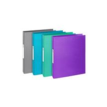 Teksto Ringbinder 2 Ring 30mm Capacity A4 Assorted Colours (Pack 10)