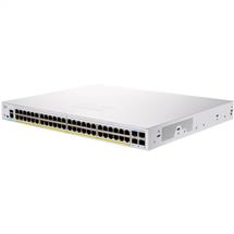 Cisco CBS250 | Cisco Business CBS25048P4G Smart Switch | 48 Port GE | PoE | 4x1G SFP