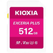 Memory Cards | Kioxia EXCERIA PLUS 512 GB SD UHS-I Class 10 | In Stock