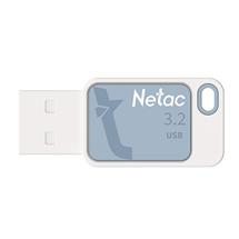 Netac 64GB UA31 USB 3.2 Memory Pen, Key Ring, Sky Blue