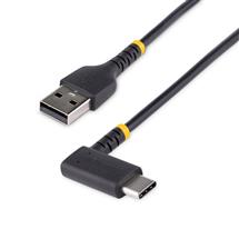 StarTech.com Cables | StarTech.com 1ft (30cm) USB A to C Charging Cable Right Angle  Heavy