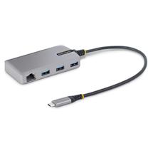 StarTech.com 3Port USBC Hub with Ethernet  3x USBA Ports, Gigabit