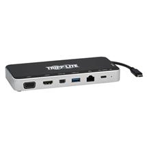 Tripp Lite U442DOCK16B USB Dock, Triple Display  4K HDMI & mDP, VGA,