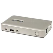 StarTech.com USB C Dock  USBC to DisplayPort 4K 30Hz or VGA  65W USB