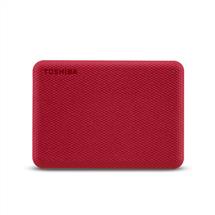 Toshiba Canvio Advance 2.5 4TB red | Quzo UK