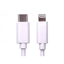 CABLES DIRECT Lightning Cables | Cables Direct NLMOB-C-LT-1M lightning cable White | In Stock