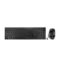 CHERRY DW 9500 SLIM keyboard Mouse included RF Wireless + Bluetooth