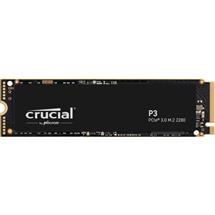 Crucial P3. SSD capacity: 2 TB, SSD form factor: M.2, Read speed: 3500