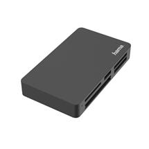 Hama Memory Card Readers & Adapters | Hama All in One card reader USB Black | In Stock | Quzo UK