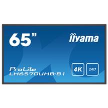 iiyama LH6570UHBB1 Signage Display Digital signage flat panel 163.8 cm