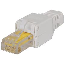 Intellinet RJ45 Modular Plug, Toolless Connector, Cat5/5e/6, 2226 AWG