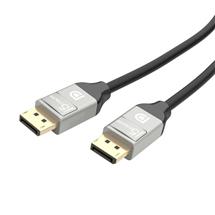 j5create JDC42 4K DisplayPort™ Cable, Black and Grey, 1.8 m
