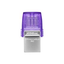Kingston microDuo 3C | Kingston Technology DataTraveler 256GB microDuo 3C 200MB/s dual USBA +