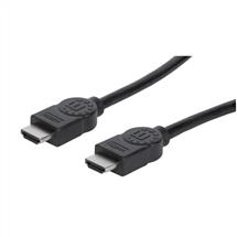 Manhattan HDMI Cable with Ethernet, 4K@30Hz (High Speed), 2m, Male to