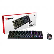 MSI VIGOR GK30 COMBO RGB MEMchanical Gaming Keyboard + Clutch GM11
