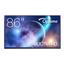 Optoma  | Optoma H1F0C0EBW101 TV 2.18 m (86") 4K Ultra HD Wi-Fi Black