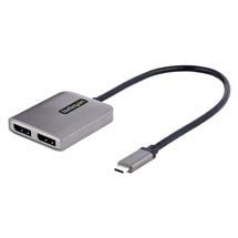 StarTech.com USBC to Dual Displayport 1.4 Adapter, USB TypeC
