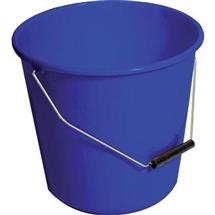 Brooms, Mops & Buckets | ValueX Plastic Bucket 10 Litre Blue 907057 | In Stock