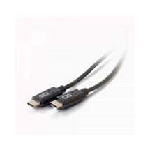 C2G 1.8m (6ft) USB C Cable  USB 2.0 (3A)  M/M USB Type C Cable  Black.