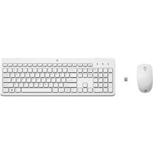 HP 230 Wireless Mouse and Keyboard Combo | HP 230 WL MOUSE+KB COMBO WHT UK | Quzo UK