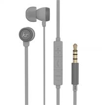 Hudson | KitSound HUDSON Headset Wired In-ear Calls/Music Grey