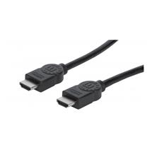 Manhattan Hdmi Cables | Manhattan HDMI Cable, 4K@30Hz (High Speed), 2m, Male to Male, Black,