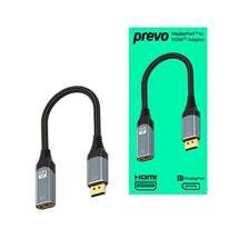 PREVO DPMHDMIFADA video cable adapter 0.2 m DisplayPort HDMI Type A