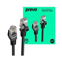 Prevo | PREVO CAT6-BLK-20M networking cable Black | In Stock