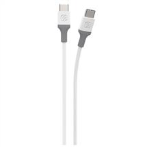 strikeLINE Type C To Type C Charge And Sync Cable - White