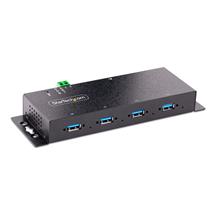 StarTech.com 4Port Industrial USB 3.0 5Gbps Hub  Rugged USB Hub w/ ESD