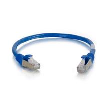 C2G - LegrandAV Network Cables | 15m Cat5e Booted Shielded (STP) Network Patch Cable Blue