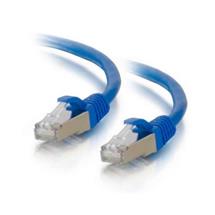 C2G Cat6a SSTP 15m networking cable Blue S/FTP (S-STP)