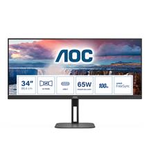 DisplayPort Monitors | AOC V5 U34V5C/BK computer monitor 86.4 cm (34") 3440 x 1440 pixels