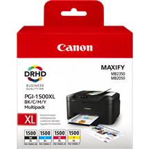 Canon PGI-1500XL High Yield BK/C/M/Y Ink Cartridge Multipack