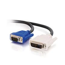 C2G 3m DVI-A M / HD15 M Cable VGA (D-Sub) Black | Quzo UK