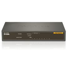 D-Link DGS-1008P Unmanaged Power over Ethernet (PoE) Black