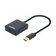 Manhattan USBA to HDMI Cable, 1080p@60Hz, Converts USB 3.2 Gen1 (aka
