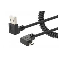 Manhattan USBA to MicroUSB Cable, 1m, Male to Male, Black, 480 Mbps